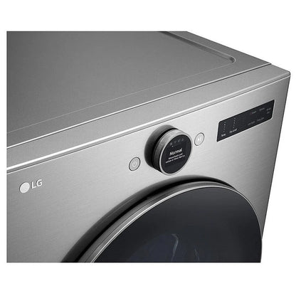 7.4 cu. ft. Ultra Large Capacity Smart Front Load Gas Dryer with Sensor Dry & Steam Technology DLGX5501V