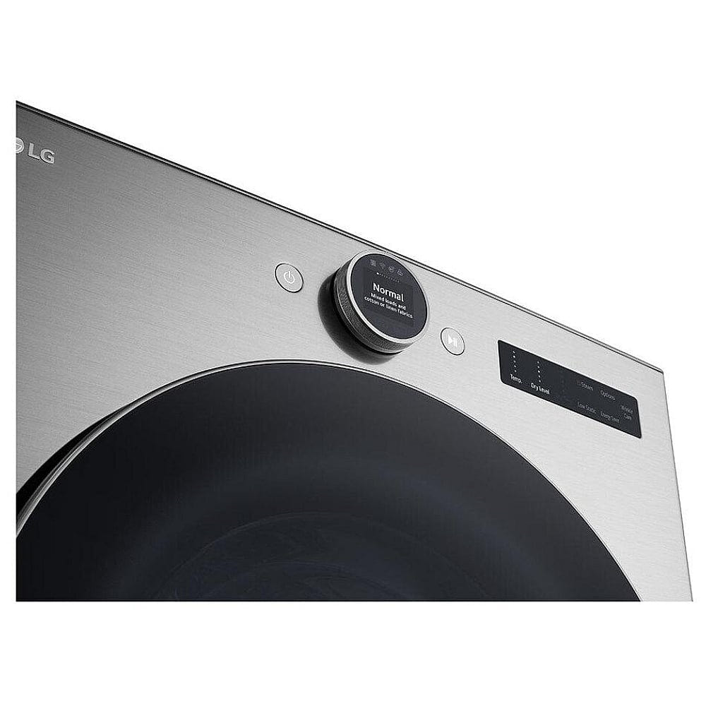 LG DLGX5501V 7.4 cu. ft. Ultra Large Capacity Smart Front Load Gas Dryer with Sensor Dry & Steam Technology