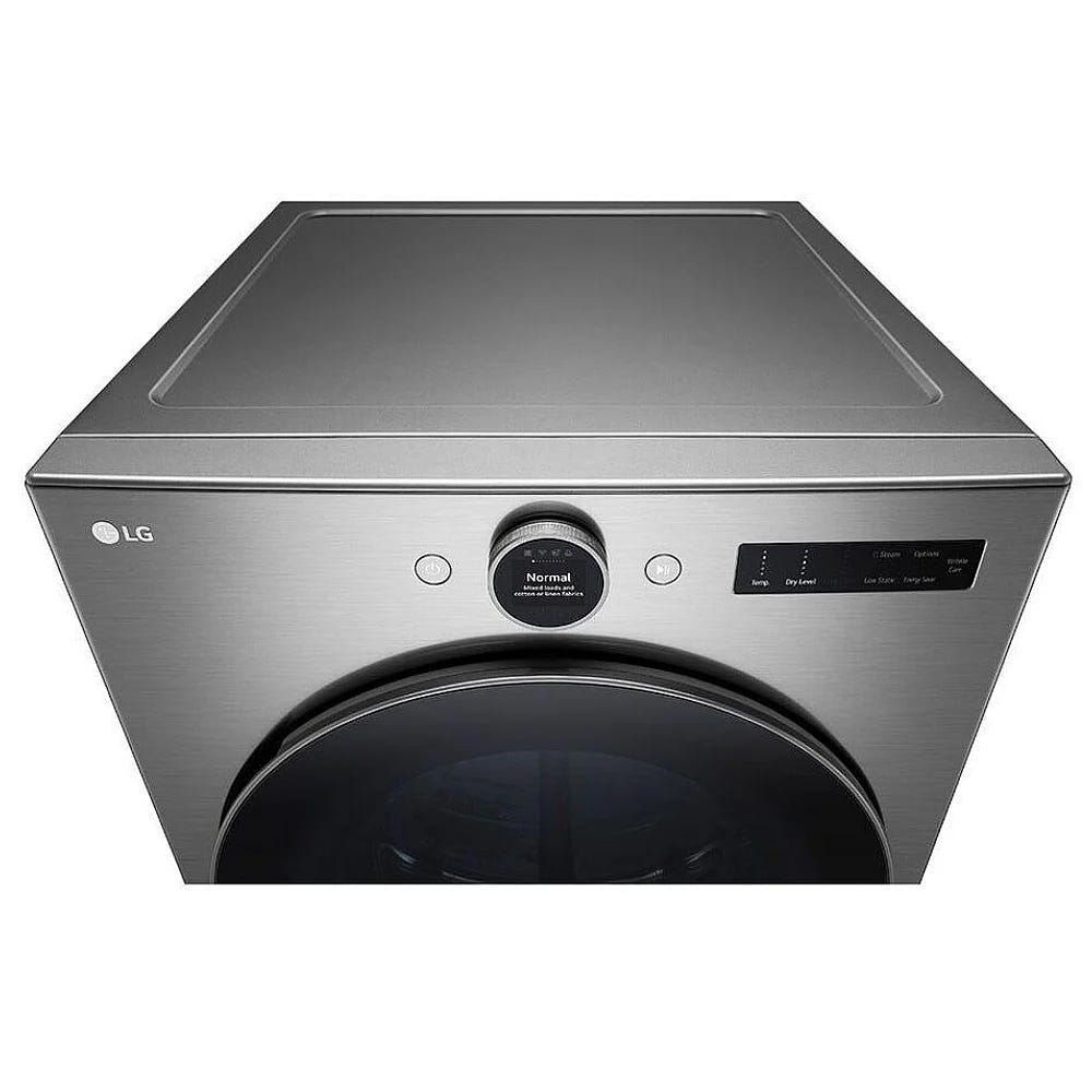 7.4 cu. ft. Ultra Large Capacity Smart Front Load Gas Dryer with Sensor Dry & Steam Technology DLGX5501V