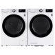 LG Washer WM1455HWA & Electric Dryer DLHC1455W