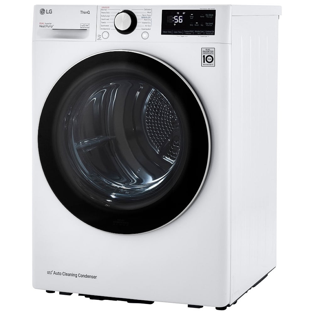 LG DLHC1455W 4.2 cu.ft. Smart Wi-Fi Enabled Compact Front Load Dryer