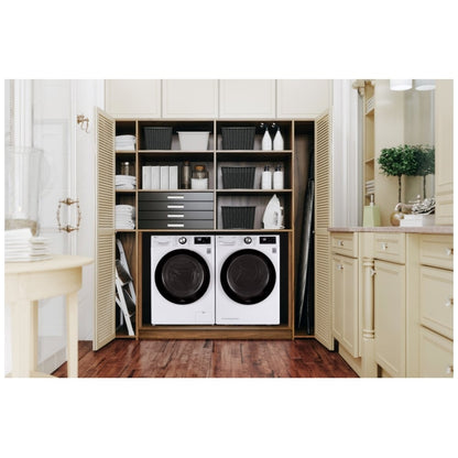 LG DLHC1455W 4.2 cu.ft. Smart Wi-Fi Enabled Compact Front Load Dryer