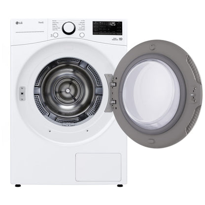 LG DLHC3602W Electric Dryer, 7.8 cu. ft. Dryer Capacity, 11 Dry Cycles, 2 Temperature Settings, Ventless - Heat Pump, Stackable, White colour
