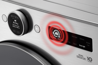 LG DLHC5502V 7.8 cu. ft. 6-Motion DirectDrive Dryer with Heat Pump Electric Dryer