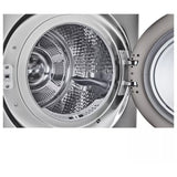 LG DLHC5502V Electric Dryer, 7.8 cu. ft. Dryer Capacity, 23 Dry Cycles, 2 Temperature Settings, Ventless - Heat Pump, Stackable, Wifi Enabled, Graphite Steel colour