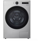 LG DLHC5502V Electric Dryer, 7.8 cu. ft. Dryer Capacity, 23 Dry Cycles, 2 Temperature Settings, Ventless - Heat Pump, Stackable, Wifi Enabled, Graphite Steel colour