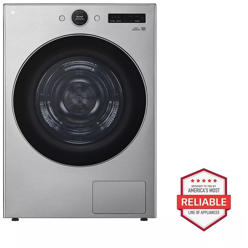 LG DLHC5502V 7.8 cu. ft. 6-Motion DirectDrive Dryer with Heat Pump Electric Dryer