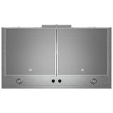Bosch DUH36253UC Range Hood, 36 inch Exterior Width, Aluminum Mesh Filter, 300 CFM, LED, Aluminum Mesh Filter, Stainless Steel colour