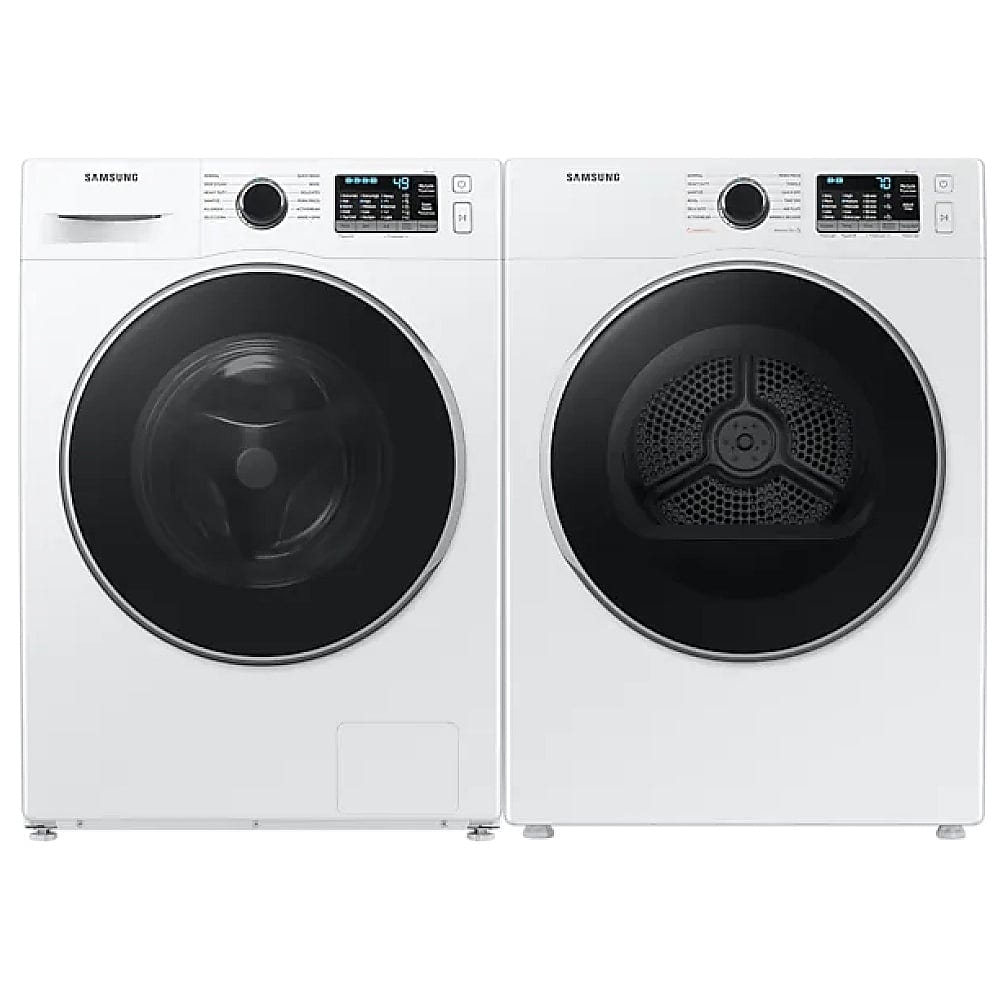 Samsung Front Load Washer WW25B6800AW & Electric Dryer DV25B6800EW