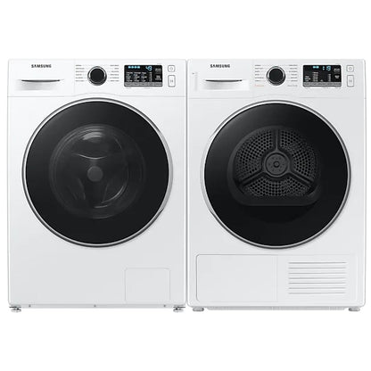 Samsung Front Load Washer WW25B6800AW & Electric Dryer DV25B6800HW