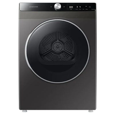 Samsung DV25B6900EX Electric Dryer, 4 cu. ft. Dryer Capacity, 5 Temperature Settings, Stackable, Steel Drum, Wifi Enabled, Grey colour
