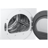 Samsung DV25FG50BVBEAC Electric Dryer, 4 cu. ft. Dryer Capacity, 12 Dry Cycles, 5 Temperature Settings, Vented, Stackable, White colour