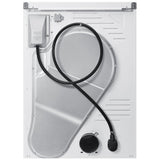 Samsung DV25FG50BVBEAC Electric Dryer, 4 cu. ft. Dryer Capacity, 12 Dry Cycles, 5 Temperature Settings, Vented, Stackable, White colour