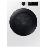 Samsung DV25FG50BVBEAC Electric Dryer, 4 cu. ft. Dryer Capacity, 12 Dry Cycles, 5 Temperature Settings, Vented, Stackable, White colour