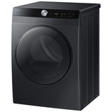 Samsung DV25FG60BVBBAC Electric Dryer, 4 cu. ft. Dryer Capacity, 15 Dry Cycles, 5 Temperature Settings, Vented, Stackable, Wifi Enabled, Black colour