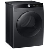 Samsung DV25FG60BVBBAC Electric Dryer, 4 cu. ft. Dryer Capacity, 15 Dry Cycles, 5 Temperature Settings, Vented, Stackable, Wifi Enabled, Black colour