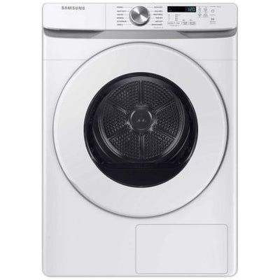 Samsung DV45DG6000HWAC Electric Dryer, 7.5 cu. ft. Dryer Capacity, 4 Temperature Settings, Stackable, Steel Drum, Wifi Enabled, White colour