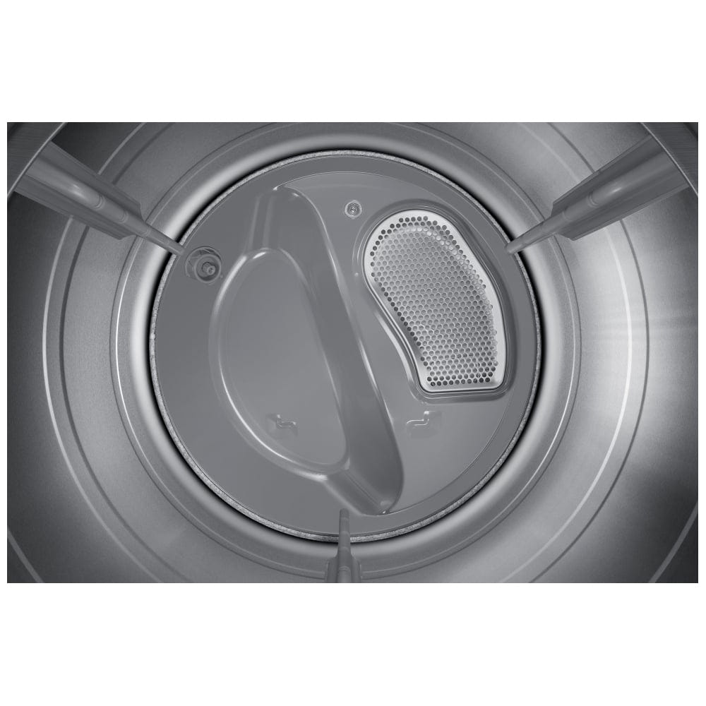 Samsung Bespoke DV90F53AESAC Electric Dryer, 7.6 cu. ft. capacity, steam clean, 5 temperature settings, stackable, steel drum, wifi enabled, dark steel colour