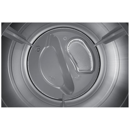 Samsung Bespoke DV90F53AESAC Electric Dryer, 7.6 cu. ft. capacity, steam clean, 5 temperature settings, stackable, steel drum, wifi enabled, dark steel colour
