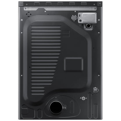 Samsung Bespoke DV90F53AESAC Electric Dryer, 7.6 cu. ft. capacity, steam clean, 5 temperature settings, stackable, steel drum, wifi enabled, dark steel colour