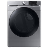 Samsung DVE45B6305P - DVE45B6305P/AC Electric Dryer, 7.5 cu. ft. Dryer Capacity, 12 Dry Cycles, Steam Clean, 5 Temperature Settings, Vented, Stackable, Wifi Enabled, Grey colour