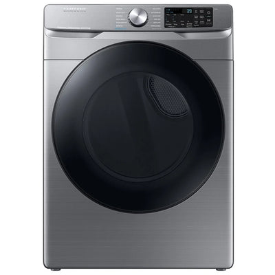Samsung DVE45B6305P - DVE45B6305P/AC Electric Dryer, 7.5 cu. ft. Dryer Capacity, Steam Clean, 5 Temperature Settings, Stackable, Steel Drum, Wifi Enabled, Grey colour