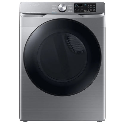 Samsung DVE45B6305P - DVE45B6305P/AC Electric Dryer, 7.5 cu. ft. Dryer Capacity, Steam Clean, 5 Temperature Settings, Stackable, Steel Drum, Wifi Enabled, Grey colour