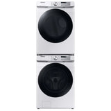 Samsung DVE45B6305W - DVE45B6305W/AC Electric Dryer, 7.5 cu. ft. Dryer Capacity, 12 Dry Cycles, Steam Clean, 5 Temperature Settings, Vented, Stackable, Wifi Enabled, White colour