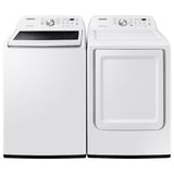 Samsung Top Load Washer & Electric Dryer Set WA44A3205AW & DVE45T3200W