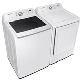 Samsung Top Load Washer & Electric Dryer Set WA44A3205AW & DVE45T3200W