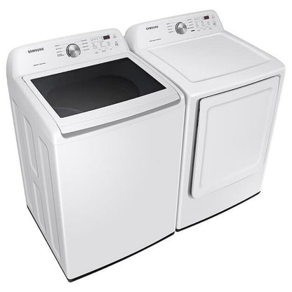 Samsung Top Load Washer & Electric Dryer Set WA44A3205AW & DVE45T3200W