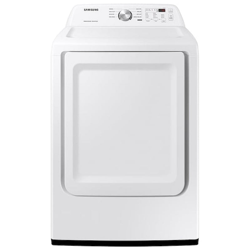 Samsung DVE45T3200W - DVE45T3200W/AC Electric Dryer, 7.2 cu. ft. Dryer Capacity, 7 Dry Cycles, 4 Temperature Settings, Vented, White colour