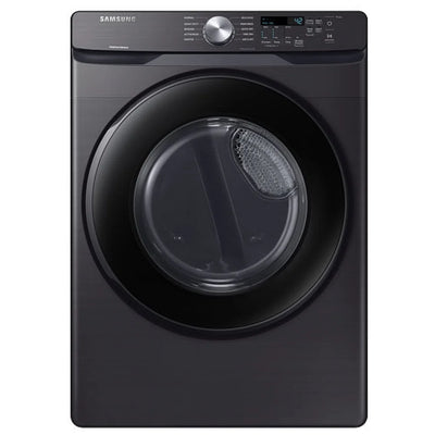 Samsung DVE45T6005V - DVE45T6005V/AC Electric Dryer, 7.5 cu. ft. Dryer Capacity, 5 Temperature Settings, Stackable, Steel Drum, Wifi Enabled, Black Stainless Steel colour