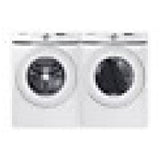 Samsung DVE45T6005W - DVE45T6005W/AC Electric Dryer, 7.5 cu. ft. Dryer Capacity, 10 Dry Cycles, 5 Temperature Settings, Vented, Stackable, White colour