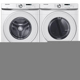 Samsung Front Load Washer & Electric Dryer Set WF45T6000AW & DVE45T6005W