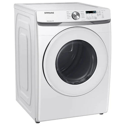 Samsung DVE45T6005W - DVE45T6005W/AC Electric Dryer, 7.5 cu. ft. Dryer Capacity, 5 Temperature Settings, Stackable, Steel Drum, White colour