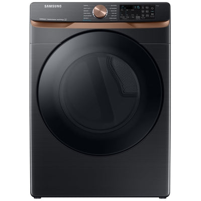Samsung DVE50BG8300VAC Electric Dryer, 7.5 cu. ft. capacity, steam clean, 5 temperature settings, stackable, steel drum, wifi enabled, black colour