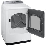 Samsung DVE52DG5505WAC Electric Dryer, 7.5 cu. ft. Dryer Capacity, 12 Dry Cycles, Steam Clean, 5 Temperature Settings, Vented, Wifi Enabled, White colour