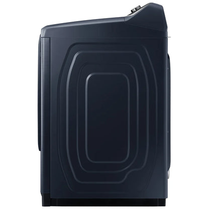 Samsung WA53CG7155ADA4 Top Load Washer, ENERGY STAR Certified, 6.1 cu. ft. Washer Capacity, 12 Wash Cycles, 5 Temperature Settings, 750 RPM Washer Spin Speed, Agitator, Wifi Enabled, Navy colour