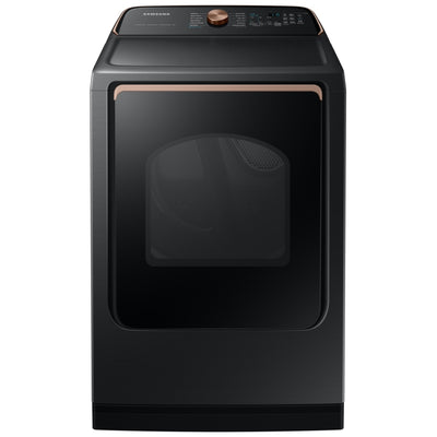 Samsung DVE54CG7550VAC Electric Dryer, 7.4 cu. ft. Dryer Capacity, Steam Clean, Steel Drum, Wifi Enabled, Black Stainless Steel colour Pet Care