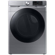 Samsung DVG45B6305P - DVG45B6305P/AC Gas Dryer, 7.5 cu. ft. Dryer Capacity, 12 Dry Cycles, Steam Clean, 5 Temperature Settings, Vented, Stackable, Wifi Enabled, Grey colour