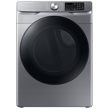Samsung DVG45B6305P - 7.5 cu. ft. Gas Dryer with Steam Clean, 5 Temperature Settings, Stackable, Steel Drum, Wifi Enabled, Grey Colour
