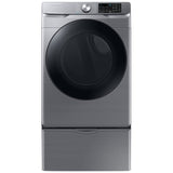 Samsung DVG45B6305P - DVG45B6305P/AC Gas Dryer, 7.5 cu. ft. Dryer Capacity, 12 Dry Cycles, Steam Clean, 5 Temperature Settings, Vented, Stackable, Wifi Enabled, Grey colour
