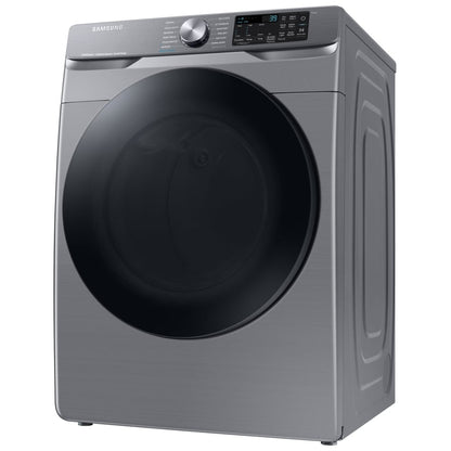 Samsung DVG45B6305P - 7.5 cu. ft. Gas Dryer with Steam Clean, 5 Temperature Settings, Stackable, Steel Drum, Wifi Enabled, Grey Colour