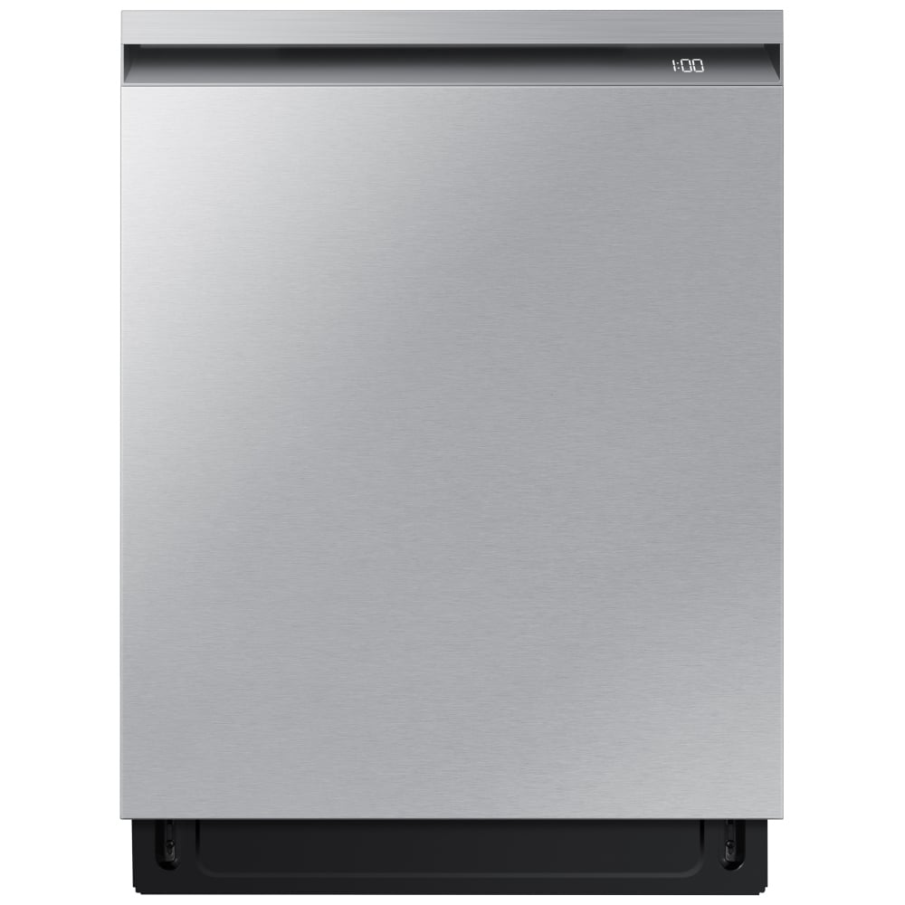 Samsung DW80B6060US - DW80B6060US/AC Dishwasher, 24 inch Exterior Width, 44 dB Decibel Level, Fully Integrated, Stainless Interior, 7 Wash Cycles, 15 Capacity (Place Settings), 3 Loading Racks, Wifi Enabled, Stainless Steel colour