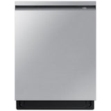 Samsung DW80B6060US - DW80B6060US/AC Dishwasher, 24 inch Exterior Width, 44 dB Decibel Level, Fully Integrated, Stainless Interior, 7 Wash Cycles, 15 Capacity (Place Settings), 3 Loading Racks, Wifi Enabled, Stainless Steel colour