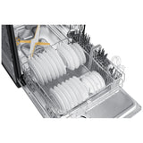 Samsung DW80B6060US - DW80B6060US/AC Dishwasher, 24 inch Exterior Width, 44 dB Decibel Level, Fully Integrated, Stainless Interior, 7 Wash Cycles, 15 Capacity (Place Settings), 3 Loading Racks, Wifi Enabled, Stainless Steel colour