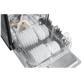 Samsung DW80B6060US - DW80B6060US/AC Dishwasher, 24 inch Exterior Width, 44 dB Decibel Level, Fully Integrated, Stainless Interior, 7 Wash Cycles, 15 Capacity (Place Settings), 3 Loading Racks, Wifi Enabled, Stainless Steel colour StormWash+