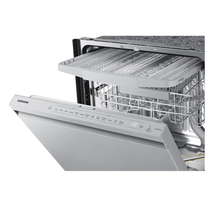 Samsung DW80B6060US - DW80B6060US/AC Dishwasher, 24 inch Exterior Width, 44 dB Decibel Level, Fully Integrated, Stainless Steel (Interior), 7 Wash Cycles, 15 Capacity (Place Settings), Wifi Enabled