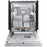 Samsung DW80B6060US - DW80B6060US/AC Dishwasher, 24 inch Exterior Width, 44 dB Decibel Level, Fully Integrated, Stainless Interior, 7 Wash Cycles, 15 Capacity (Place Settings), 3 Loading Racks, Wifi Enabled, Stainless Steel colour StormWash+
